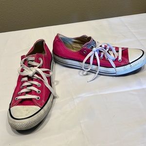 Pink Converse Low Size 11 Women